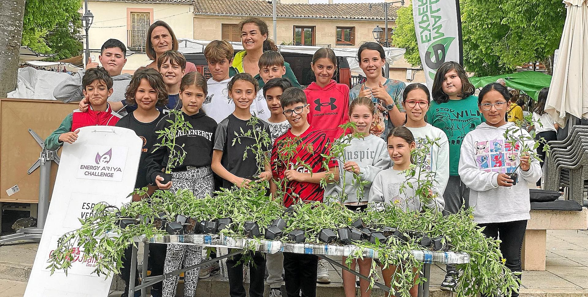 ALGAIDA. ECOLOGIA. El reto Energy llena Algaida de diversiÃÂ³n y sostenibilidad. Un centenar de alumnos de quinto y sexto de Pr