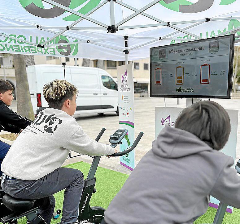 POLLENÃA. ECOLOGIA. MALLORCA EXPERIENCE. Energy Challenge arranca en el Port de PollenÃ§a pedaleando hacia la sostenibilidad.